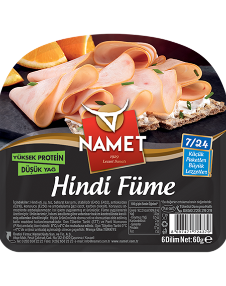 Namet 7/24 Hindi Füme 60 Gr.