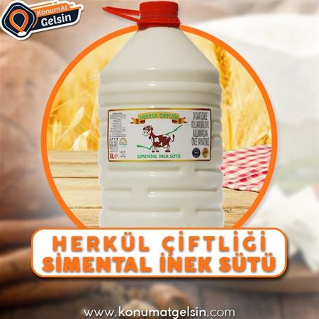 3 Kg Simental İnek Sütü