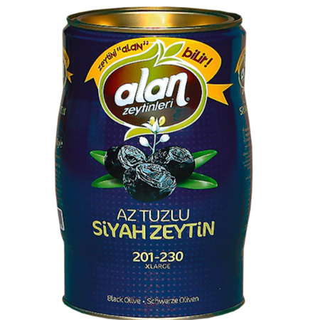 Alan Siyah Zeytin 201/230 kalibre 1 kg 